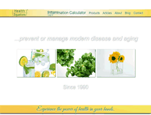 Tablet Screenshot of healthequations.com